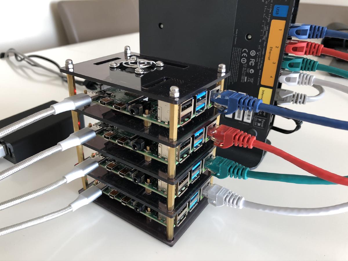 Pi cluster image