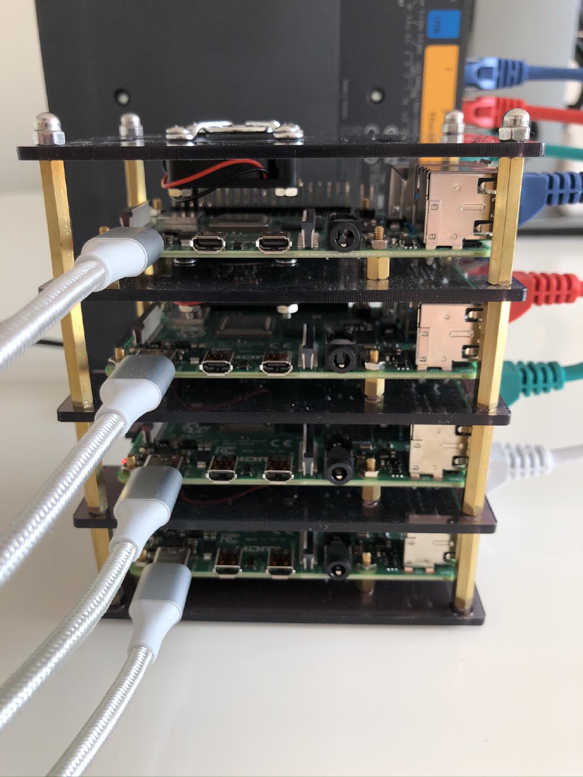 Pi cluster image